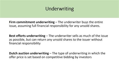 best efforts underwriting|dutch auction underwriting.